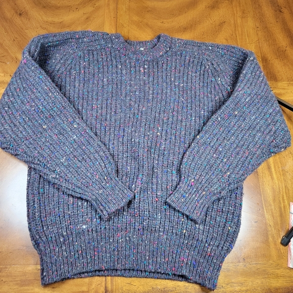 GAP Sweaters - VTG 80s Gap 100% Wool Crew Neck Sweater Size XL